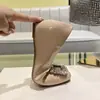 105-2 Verano y Otoño Nuevo Estilo Zapatos Planos para Mujer Punta Redonda Poco Profunda Pedrería Suela Suave Mocasines sin Cordones Zapatos de Fiesta