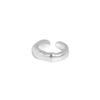 446 447 Ins coreano Diseño Nicho Sensación Extremadamente Simple Pesado Sensación de Trabajo Pesado Plata Esterlina S925 Clip para Oreja Femenino