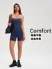 Camisola de Espalda con Bloques de Color y Almohadillas en el Pecho, Estilo Corto para Mujer, Ropa Interior, Capa Base, Top para Fitness Yoga Yg-1001