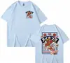 Nova Camiseta de Manga Curta Estampada de Cor Pura para o Verão 2025 Camiseta Básica Masculina Meia-Manga Roupas de Casal Europeias e Americanas Mais Vendidas