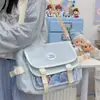 Mochila escolar transfronteriza, bolsa de mano linda estilo japonés, bolsa cruzada, mochila escolar para estudiantes de primaria, bolsa de hombro casual ligera de gran capacidad