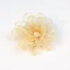 10cm Flor de Organza Acessórios DIY Tecido Borda Queimada Flor Tridimensional Feita à Mão Acessórios para Headwear Acessórios para Roupas Atacado