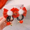 Estilo Chinês Ano Novo borla laço bebê grampo de cabelo grampo Hanfu infantil grampo de pato clip de bico acessórios de cabelo atacado
