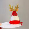 Horquilla navideña, tocado creativo, horquilla de Papá Noel, accesorios para el cabello para niños, decoración de actividades navideñas, clip pequeño