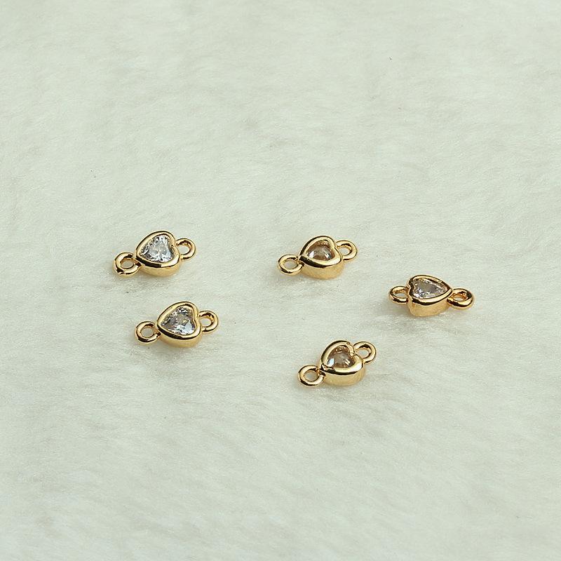 双吊爱心锆石01