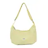 Bolsa de dumplings estilo japonés ins para mujer, bolso cruzado simple y casual versátil para estudiantes universitarias para la clase, el trabajo y los viajes