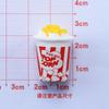 Cubo de palomitas de maíz creativo comida y juego diy pegamento de crema funda de teléfono móvil exclusivo transfronterizo pasador hebilla de zapato joyería accesorios de resina
