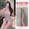 Uniforme de enfermera sexy puro lencería sexy tentación caliente falda de color puro juego de roles traje uniforme de cama mujeres