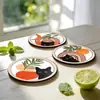 Posavasos de Madera Artístico de Gato Negro Estilo Curativo, Posavasos Antideslizante Aislante Térmico Estilo Ins Creativo, Adorno de Escritorio Espesado Anti-quemaduras