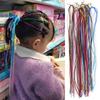 Cuerda para el pelo de niños Cuerda de pelo de colores Cuerda de pelo de colores para niños Hip-hop Cambio gradual Estilo étnico Accesorios para el pelo Cuerda de pelo de trenza sucia