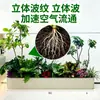 Caixa de plantio de metal, caixa de vegetais móvel, floreira, vaso de flores, calha de flores, jardim de flores de varanda externa, canteiro de vegetais de telhado