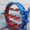 Válvula Borboleta Elétrica Ventilada Tipo Chave, Damper Pneumático, Duto de Exaustão para Remoção de Poeira, Damper de Ar Manual