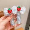 Anillo para el cabello con línea telefónica para niños, trenza de burbujas para niñas, cuerda para atar cola de caballo, nuevo estilo de tocado para niñas