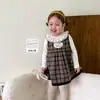 Novedades el 31.08) Vestidos para niñas, nuevos estilos de otoño, vestidos tipo tank stylish para niños, Vestidos para bebés niñas Clase A