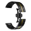Adecuado para Correa de Reloj Huawei Watch Gt4 Samsung S1 Apple S9Ultra Iron Man Correa de Metal Inteligente Transfronteriza