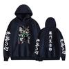 Comercio exterior nueva sudadera con capucha estampada para hombre y mujer una generación de animación hoja mata demonios Hu plato soportar columna pura