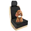 Protector de Asiento para Mascotas de Coche para Perros Funda de Asiento Impermeable Acolchada para Asientos Delanteros Duradero y Fácil de Limpiar Perfecto para Perros Pequeños a Medianos Diseño Antideslizante Color Negro Protege Tu Coche de la Suciedad y los Arañazos