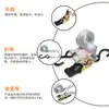 Juego de Cuatro Piezas de Tensor de Trinquete Vehículo Todoterreno Fijación de Equipaje en Techo Correa de Carga 4.5m * 25mm Doble Gancho S