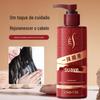 Para fazer uma fragrância de cabelo leve para alcançar leite de essência suave um toque de suavidade sem lavagem para melhorar o frizz seco preguiçoso condicionador de cabelo