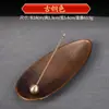 Suporte para Incenso para Varetas de Sândalo e Agarwood, Caixa de Incenso, Bandeja de Incenso, Incensário, Incensário Indoor Estilo Zen para Casa