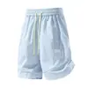 Shorts para Hombre, Casual Versátil de Pareja, Ropa Exterior de Verano, Holgados Modernos Deportivos de Pierna Recta Estilo Hong Kong Estilo Ins
