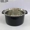 Olla Individual Pequeña Gruesa, Una Persona, Una Olla, Olla Pequeña Giratoria Comercial de Autoservicio, Cocina de Inducción, Olla Especial Anti-Escaldaduras para Shabu-Shabu