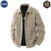 Marca Nasa 2025 Nueva Chaqueta de Solapa Primavera y Otoño para Hombre Tendencia de Alta Calidad Casual Holgada Abrigo Ropa para Hombre