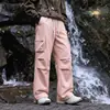 Nuevos pantalones casuales tejidos sueltos de otoño para hombre, pantalones de trabajo, pantalones para senderismo al aire libre, pantalones de montañismo para hombre, pantalones deportivos, pantalones largos para hombre