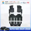 Calidad de Exportación 3.5mm Aito M8 Personalizado Fábrica Transfronteriza 5D para Todo Clima Alfombrillas de Piso para Coche TPE