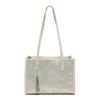 Guofeng Bolsa de flores bordadas 2024 Nova bolsa feminina para deslocamento Bolsa de axila de grande capacidade Bolsa feminina para mãe