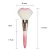 Brocha de Maquillaje para Rubor de Cerdas Suaves Personalizada de Fábrica Estilo Celebridad de Internet Brocha de Belleza Brocha para Polvo de Contorno de Alto Brillo Trabajador de la Belleza