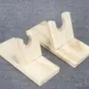 Nuevo Soporte para Pistola de Pegamento Caliente de Madera Maciza Marco de Fijación de Pistola de Pegamento Herramienta de Soporte Portátil Soporte Base de Madera
