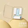 Mini Rolo Tira-Fiapos Portátil com Papel Rasgável, Pequeno e Fácil de Transportar, para Limpeza de Roupas e Pelos de Animais