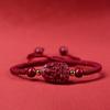 Fornecimento ao Vivo de Pulseiras de Cinábrio, Doze Signos do Zodíaco, Oito Grandes Protetores Budistas, Pulseiras de Fio Vermelho, Dainichi Nyorai, Manjushri Atacado