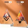 Personalización de Trofeo de Cristal Creativo Madera Maciza Competencia Infantil Medalla de Honor Ceremonia de Premiación de Empleados de Empresa