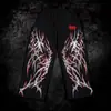 Pantalones de Chándal para Hombre Estilo Americano Modernos Deportivos Fitness Estampados Casuales Versátiles Pierna Recta