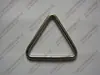 Anel Triangular de Aço Inoxidável com Corda Quadrada, Anel de Conexão Triangular