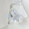 Estilo ins fone de ouvido musical modelagem corrente de celular pingente de mochila personalizado corrente de chave nota pingente criativo de alto valor