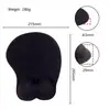 Alfombrilla de ratón 3D estéreo para el pecho, almohadilla de silicona para la muñeca, una pieza, Empress Anime Juego Dormitorio, almohadilla suave para reposamanos