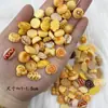 Mini Pan Pastel Galleta Comida Artificial Miniatura Juguete Pegamento de Crema DIY Accesorios de Resina Funda de Teléfono Móvil Parche para Refrigerador