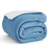Manta de Cama Grande de Pelúcia Dupla Face, Manta de Microfibra Adequada para Camas de Casal ou Sofás, Colcha Quente de Inverno