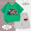 Brawl Lstars Traje de Verano para Niños Conjunto de Dos Piezas de Pantalones Cortos de Manga Corta para Niños Grandes Traje de Verano para Niños 2024
