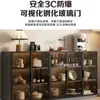 Armário de chá estilo italiano de luxo leve, aparador de sala de jantar de parede para a sala de estar, armário de armazenamento, adega doméstica, aparador de cozinha