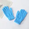 Luvas de Ciclismo Quentes de Lã Coral Inverno Outdoor À Prova de Vento Resistentes ao Frio Luvas de Tricô Espessadas Luvas Simples Personalizadas para Dedos