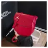 2025 Nova Bolsa Pequena Estilo Coreano Ins Vermelha Feminina Cor Doce Bolsa para Celular Estudante Versátil Uma Ombro Transversal Bolsa Feminina