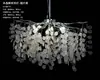 Lustre de cristal para casamento, novos adereços de casamento, luz decorativa de acrílico, lustre de arte em ferro banhado a ouro e prata montado no teto, outros