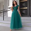 Vestido de Noite de Malha com Lantejoulas Vestido Sexy para Baile Elegante Vestido Longo Linha A Extra Longo para Casamento