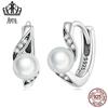 Amazon Hot Selling Original Sterling Silver s925 Brincos de contas Simples Moda Zircon Brincos de charme tridimensionais Brincos