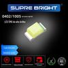0402 destaque de luz branca quente 0402 LED SMD branco quente 1005 SMD branco quente Contas de lâmpada SMD tubo luminoso