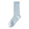 Calcetines de Verano para Mujer Calcetines Apilados Finos Mocasines Algodón Seda de Hielo a Prueba de Olor Absorbente de Sudor Primavera y Verano Aflojando Medias de Luna Verano